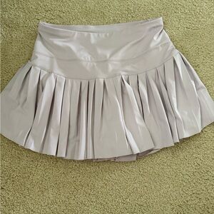 Gold Hinge Light Purple Mini Skirt